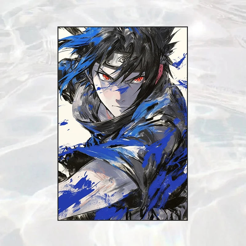 Poster mural anime Naruto – Décoration japonaise | AKSIORA