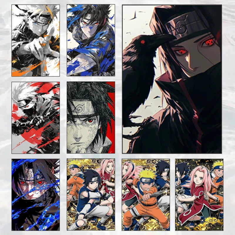 Poster mural anime Naruto – Décoration japonaise | AKSIORA