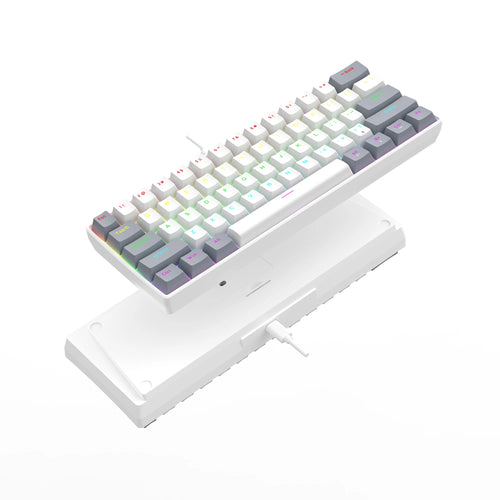Clavier mécanique gaming compact 60 % RGB filaire | AKSIORA