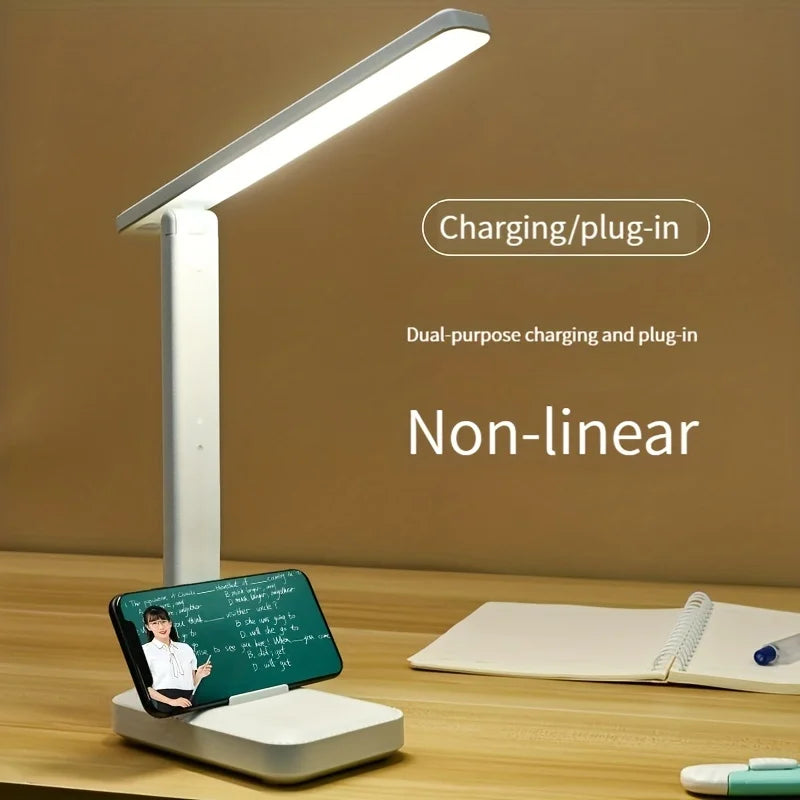 Lampe de bureau LED pliable et rechargeable – Éclairage réglable