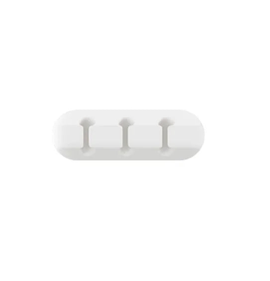 Organisateur de câbles en silicone – Support de bureau