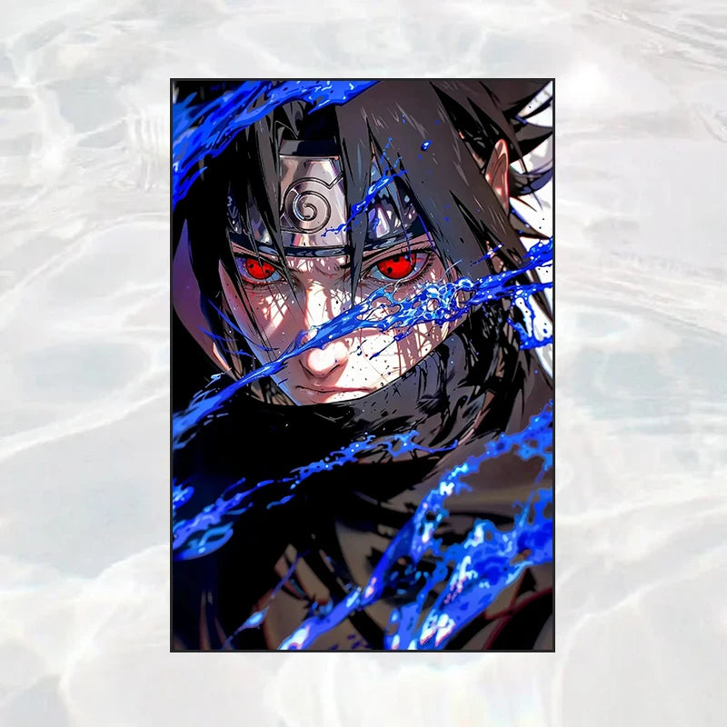 Poster mural anime Naruto – Décoration japonaise | AKSIORA