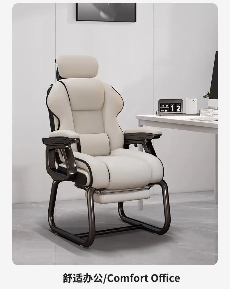 Chaises de bureau ergonomiques, chaise relaxante pour gamers, Crisla Furniture avec short pour garçon, chaise longue de jeu pliable