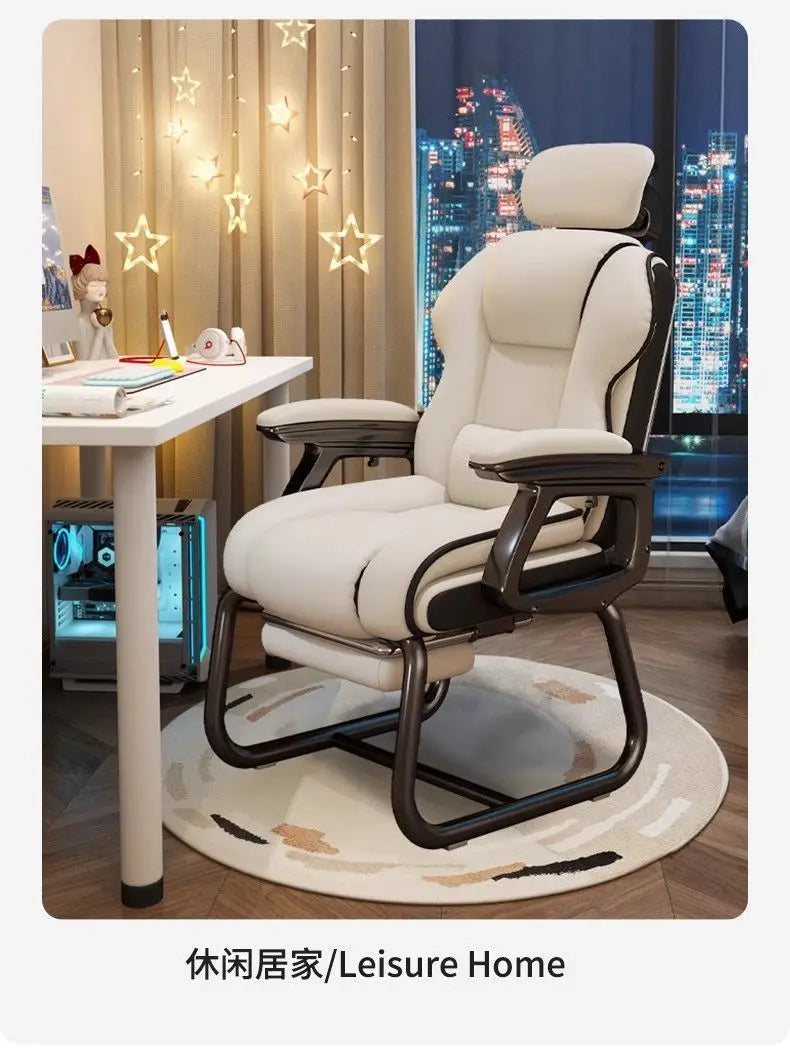 Chaises de bureau ergonomiques, chaise relaxante pour gamers, Crisla Furniture avec short pour garçon, chaise longue de jeu pliable