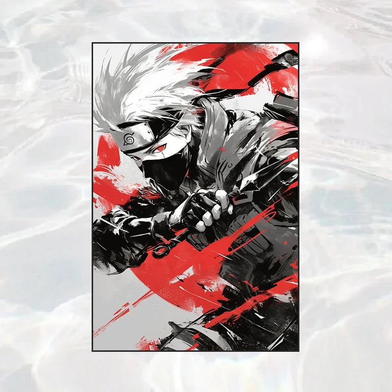 Poster mural anime Naruto – Décoration japonaise | AKSIORA