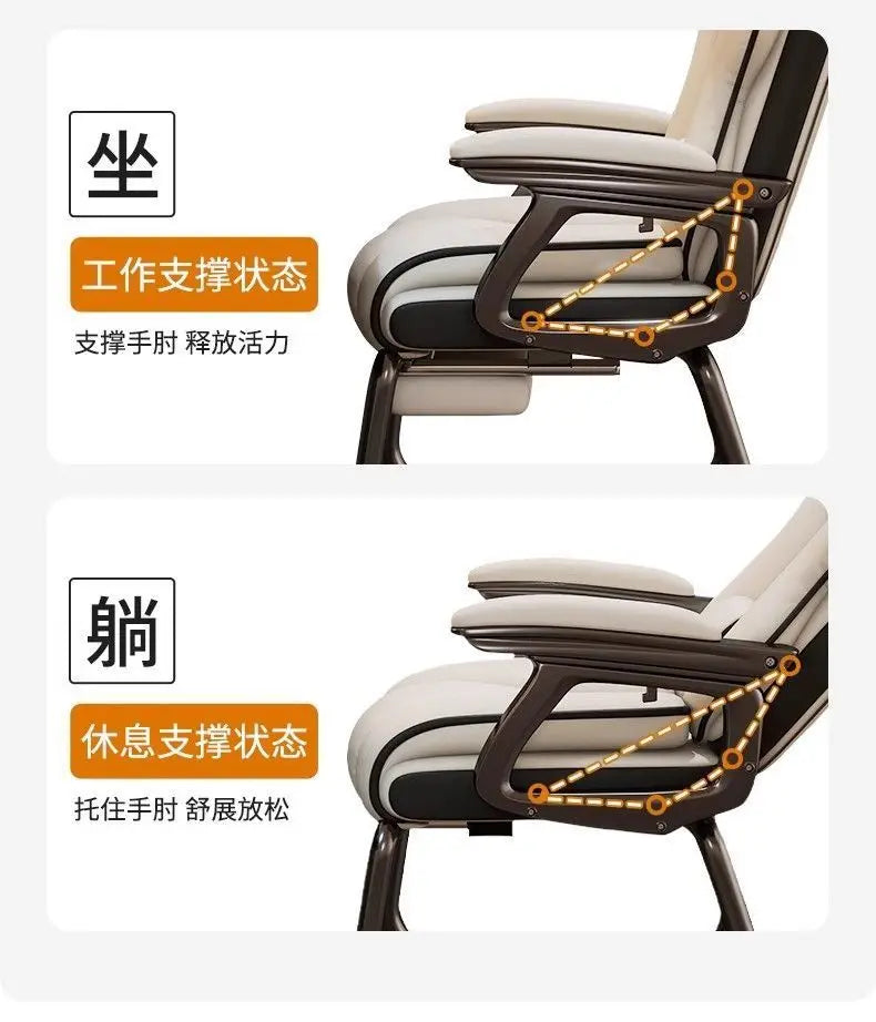 Chaises de bureau ergonomiques, chaise relaxante pour gamers, Crisla Furniture avec short pour garçon, chaise longue de jeu pliable