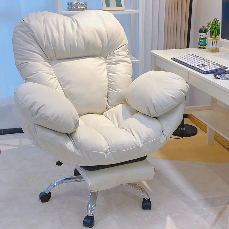 Chaise de jeu Princesse pour filles avec coussin en latex pour bureau, chambre ou streaming