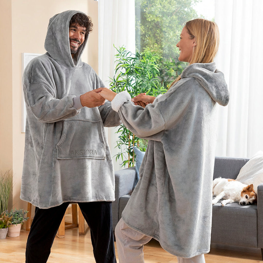 Couverture sweat-shirt surdimensionnée avec doublure en polaire Swug InnovaGoods